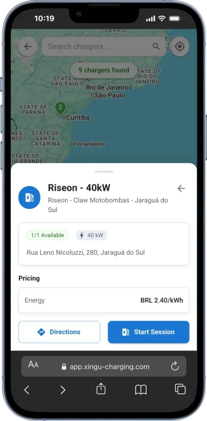 Xingu Driver Map